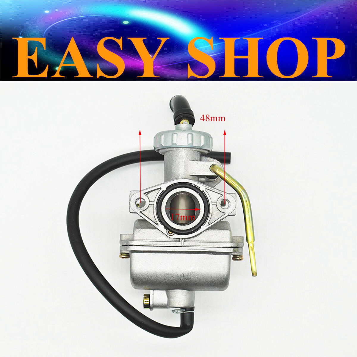 PZ17mm Carburettor Carby 50cc 90cc 110cc 125CC ATV QUAD BIKE DIRT BUGGY PIT PRO