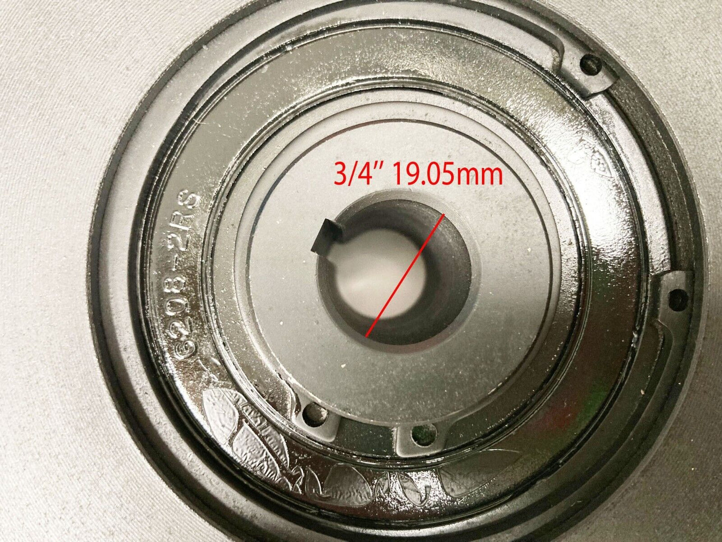 3/4" Shaft Double Pulley Centrifugal Clutch 1/2" V 2A Belt GX160 GX240 Compactor