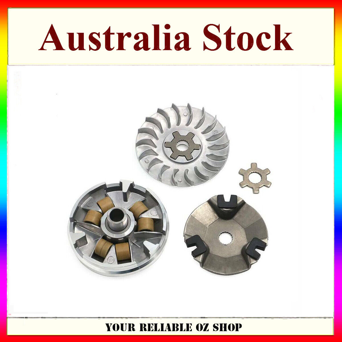 FRONT PRIMARY DRIVE CLUTCH VARIATOR For Yamaha JOG 50 Aprilia 50cc 49cc Scooter