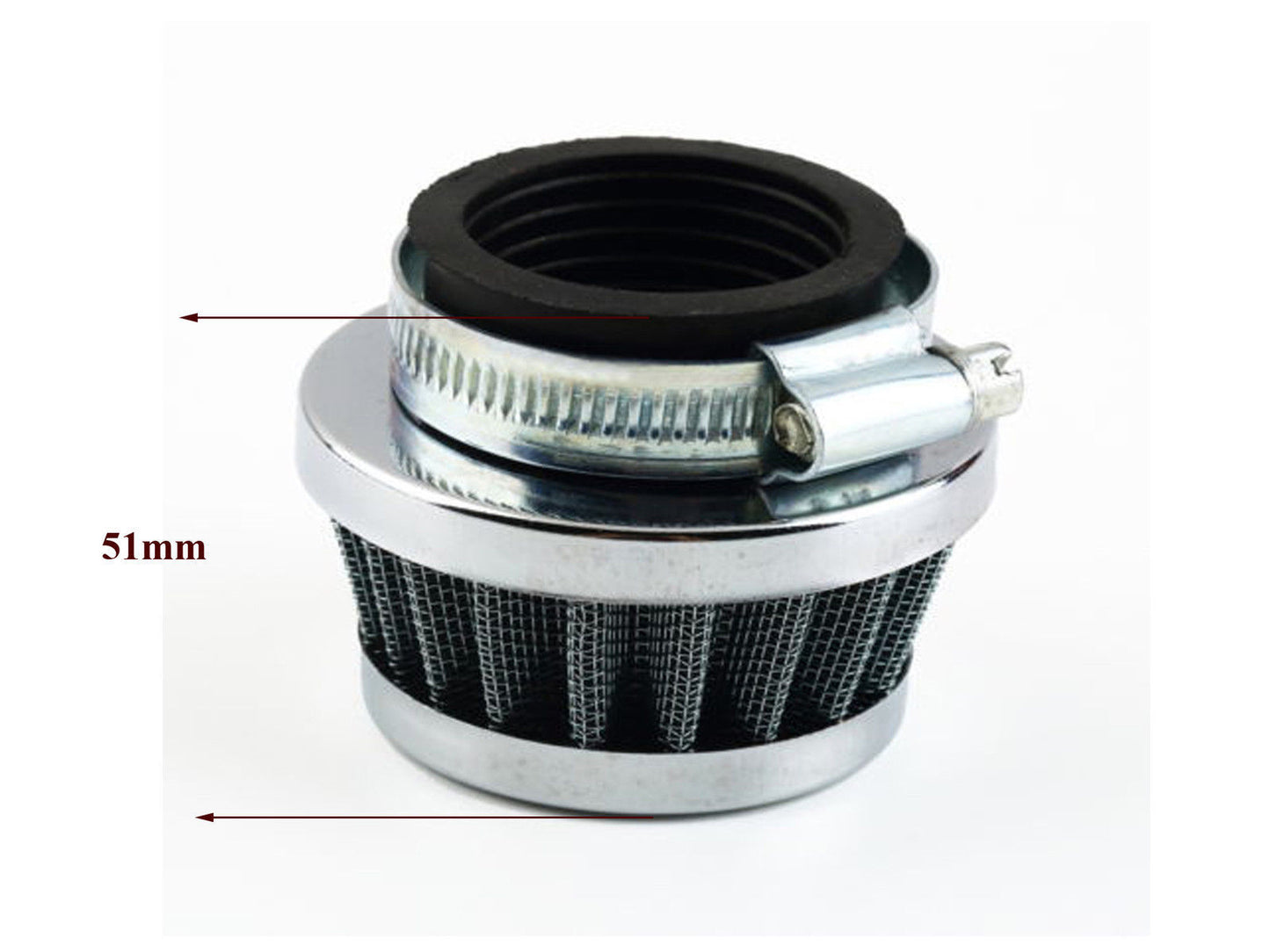 PZ19mm Cable Choke Carby Carb Air Filter 50cc 70cc 90cc 110cc Quad ATV Dune Bike