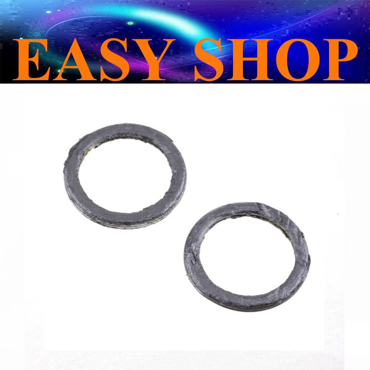 2x 30mm 22mm Exhaust Muffler Gasket Seal Ring 140cc 160cc 200cc DIRT PITPRO BIKE