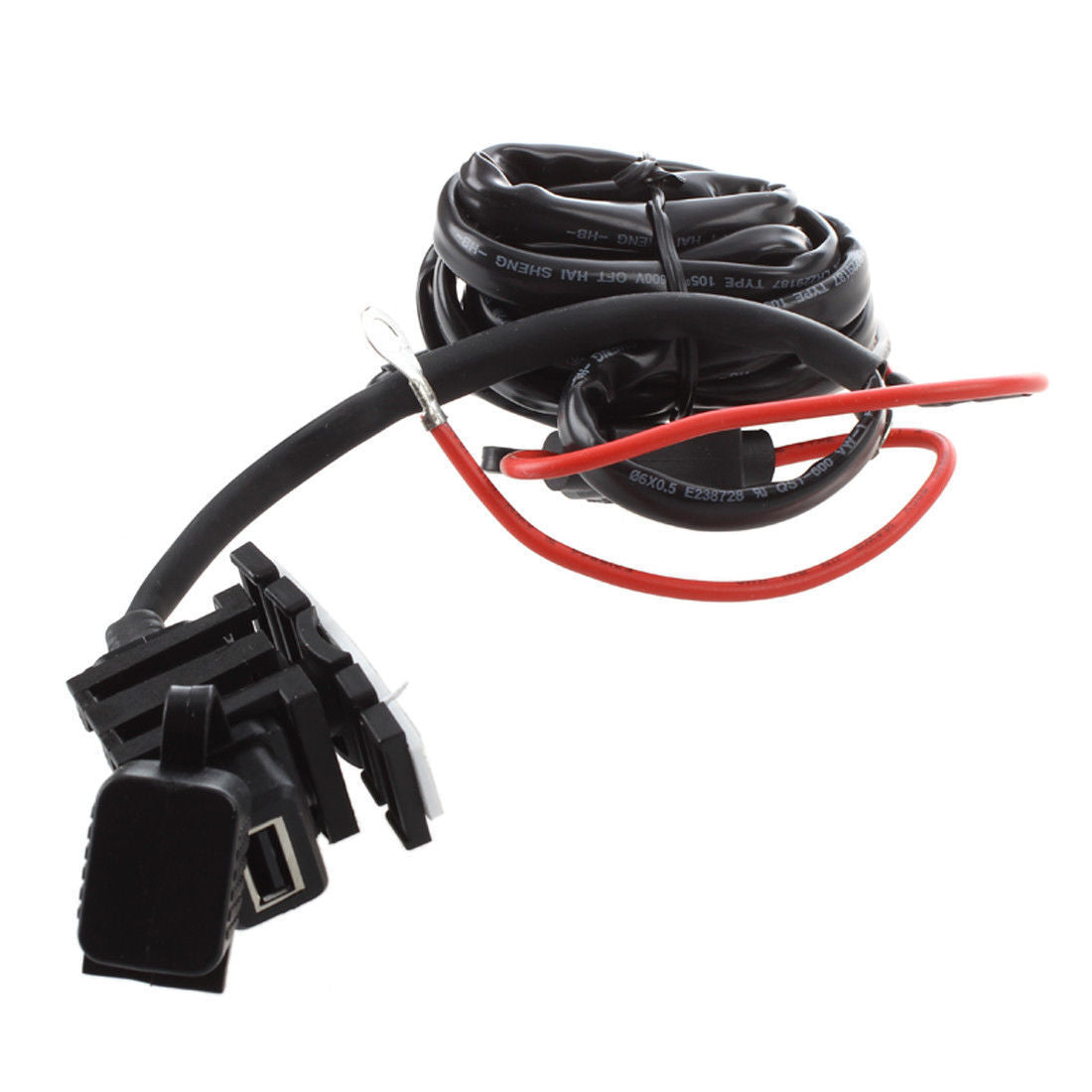 12V/24V USB Power Socket Mobile GPS PC USB Charger Adaptor Motorcycle Waterproof