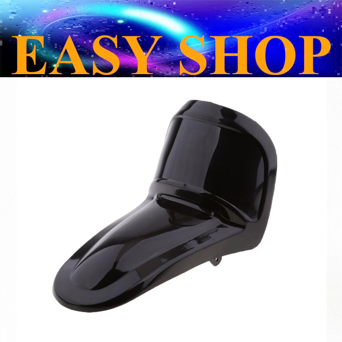 BLACK Plastic Front Mud Guard Fender Cover For Yamaha PW50 PY50 Y-Zinger PeeWee
