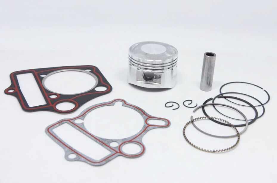 54mm 14mm Piston Rings Head Base Gasket Round Oil Hole 125cc Atomic DHZ Assassin