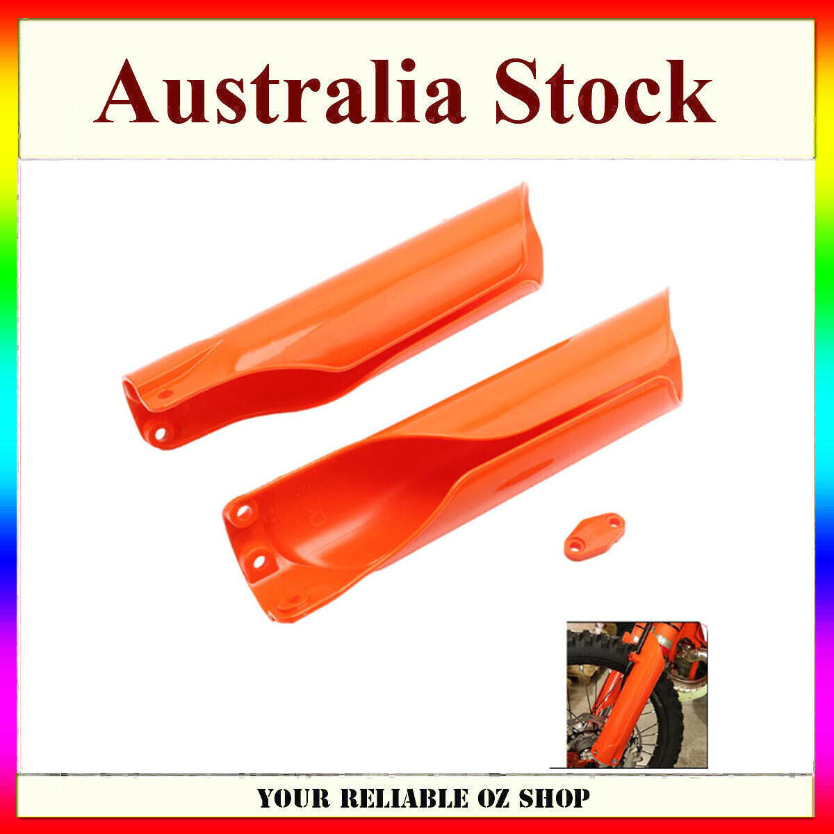 Front Fork Shock Cover Guard Protector For GAS GAS EC 250 300 350 450 MC 125