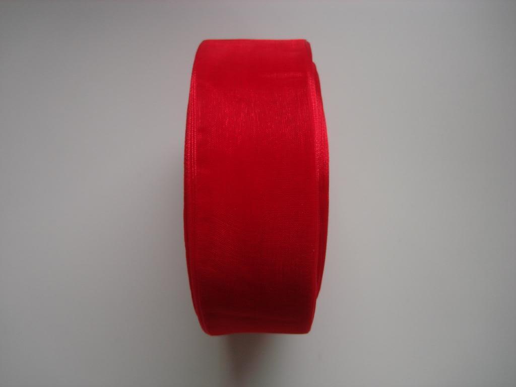 25 Yard 35mm Organza Sheer Ribbon Bow Wedding Craft Sew Gift Box Scrapbook DIY