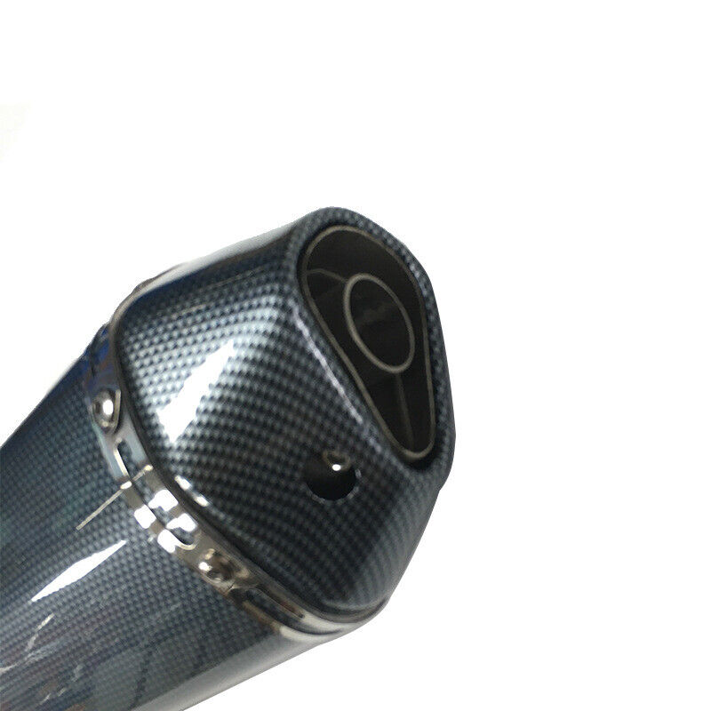 51mm Exhaust Muffler Pipe CB CBR FZ YZF Ninja Z BWS Zuma 125 150 250 300 400 600