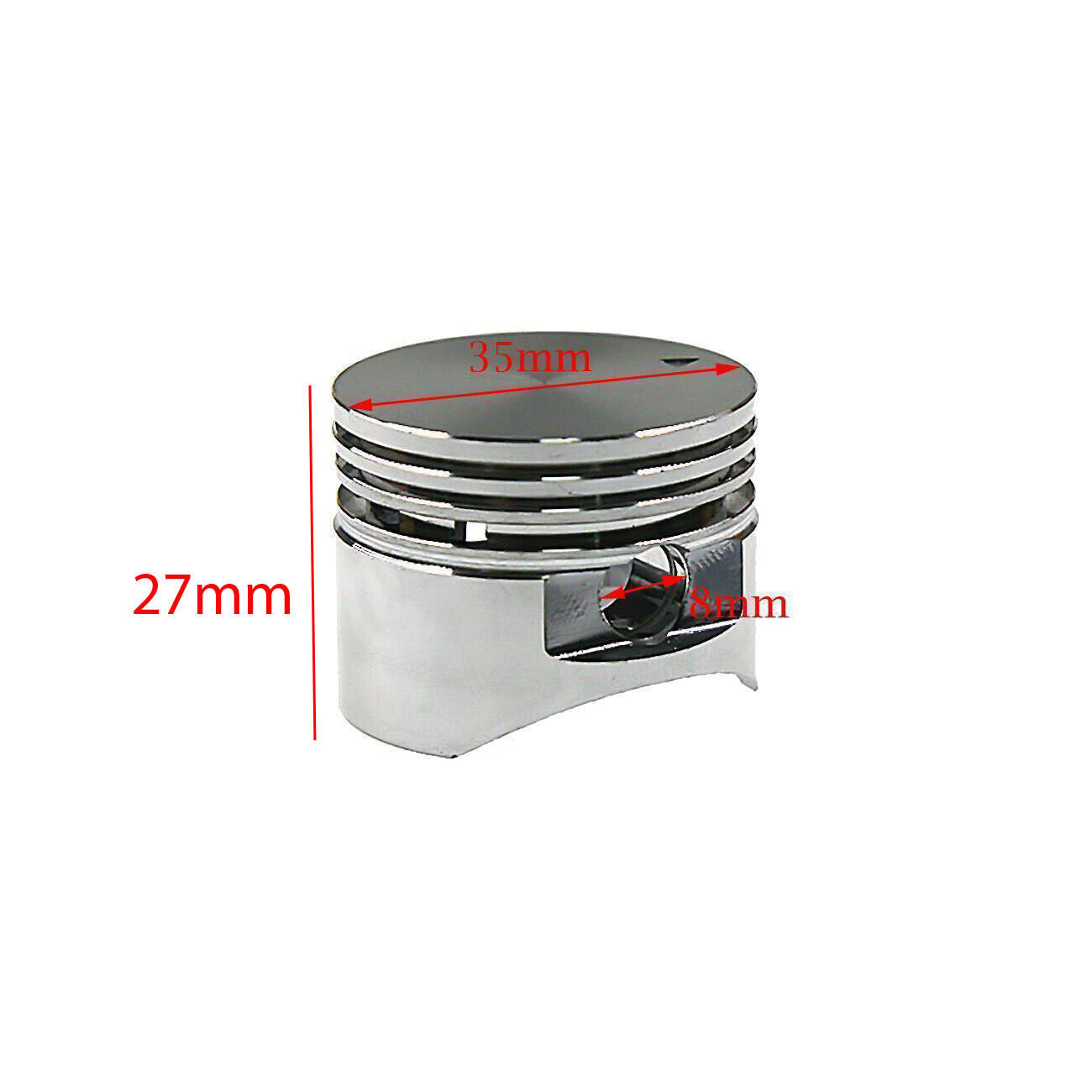 35MM Piston Rings Kit For Honda GX25 GX25N GX25NT Engine Brush Cutter Trimmers