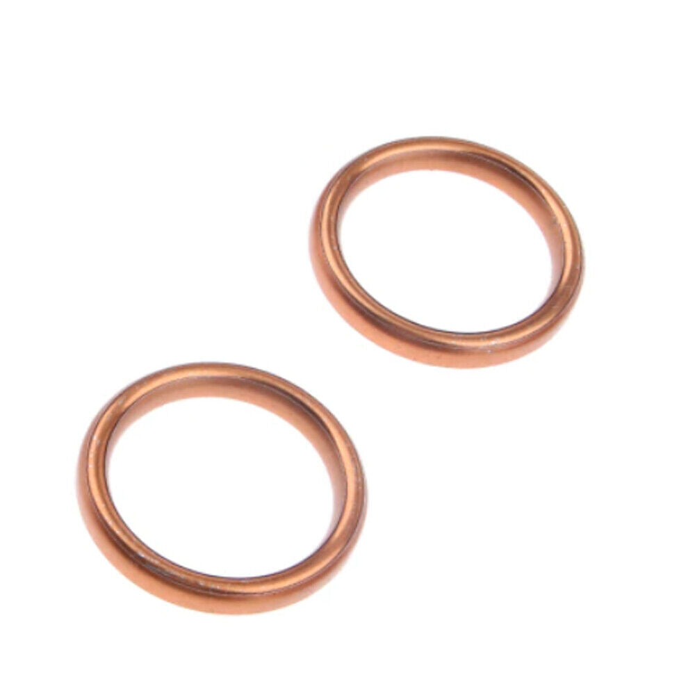 2X 40mm 30mm Exhaust Pipe Muffler Gasket Seal O-Ring Honda CG125 GY6 125cc 150cc