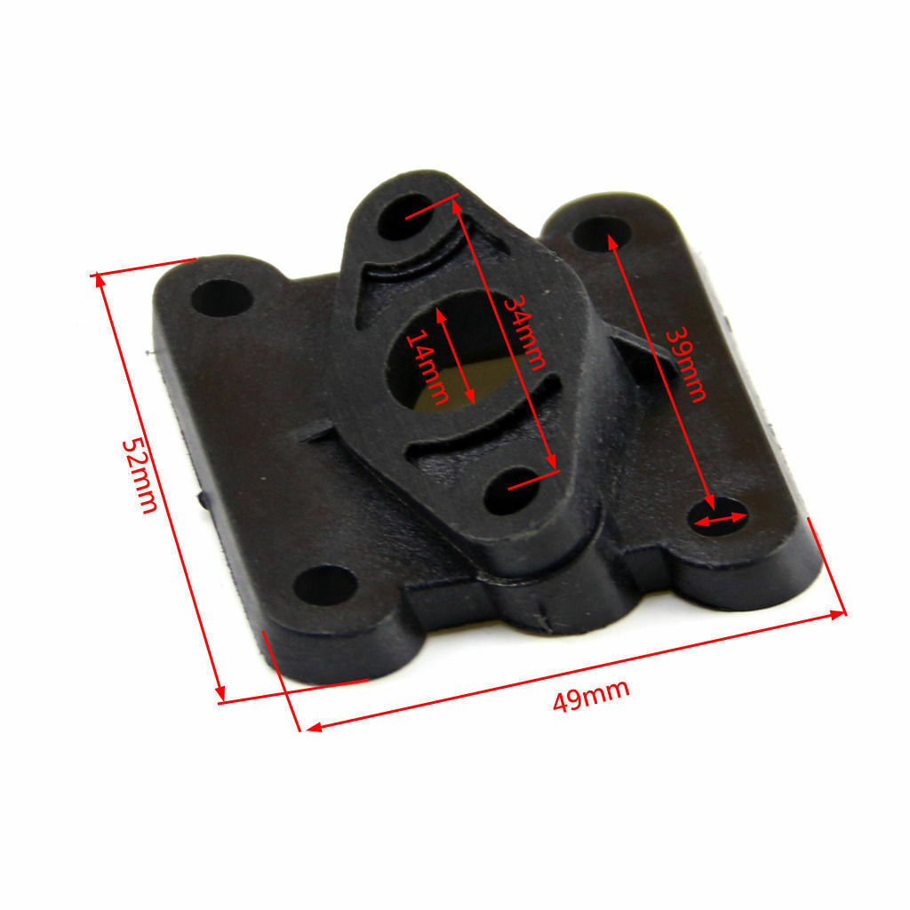 Carburetor Carby Intake Manifold 43cc 47cc 49cc DIRT ATV Quad Mini Pocket BIKE
