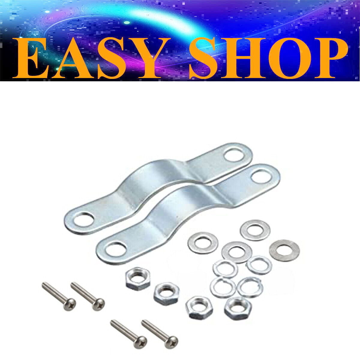 Petrol Fuel Tank Mount Bracket Clamps 49cc 66cc 80cc Motorised Bicycle Push Bike