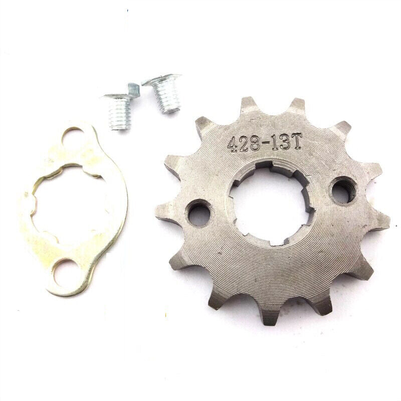 FRONT CHAIN SPROCKET 428 13 Tooth 20mm For 125cc 150cc 200cc 250cc ATV QUAD BIKE