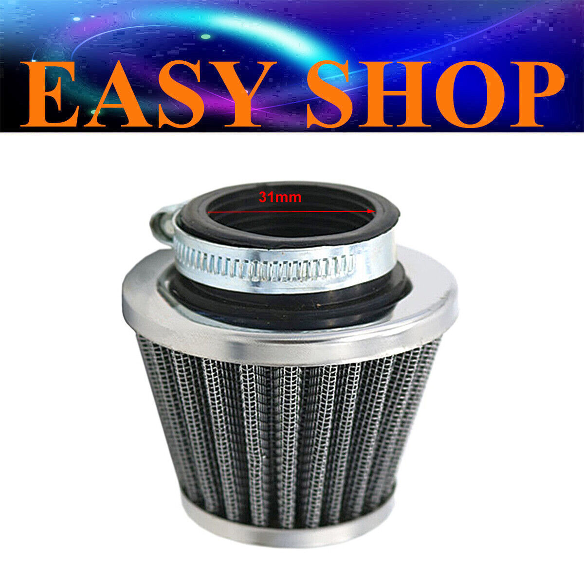 30mm 31mm 32MM AIR FILTER 50cc 70cc 90cc 110cc 125cc Buggy Gokart Scooter Bike