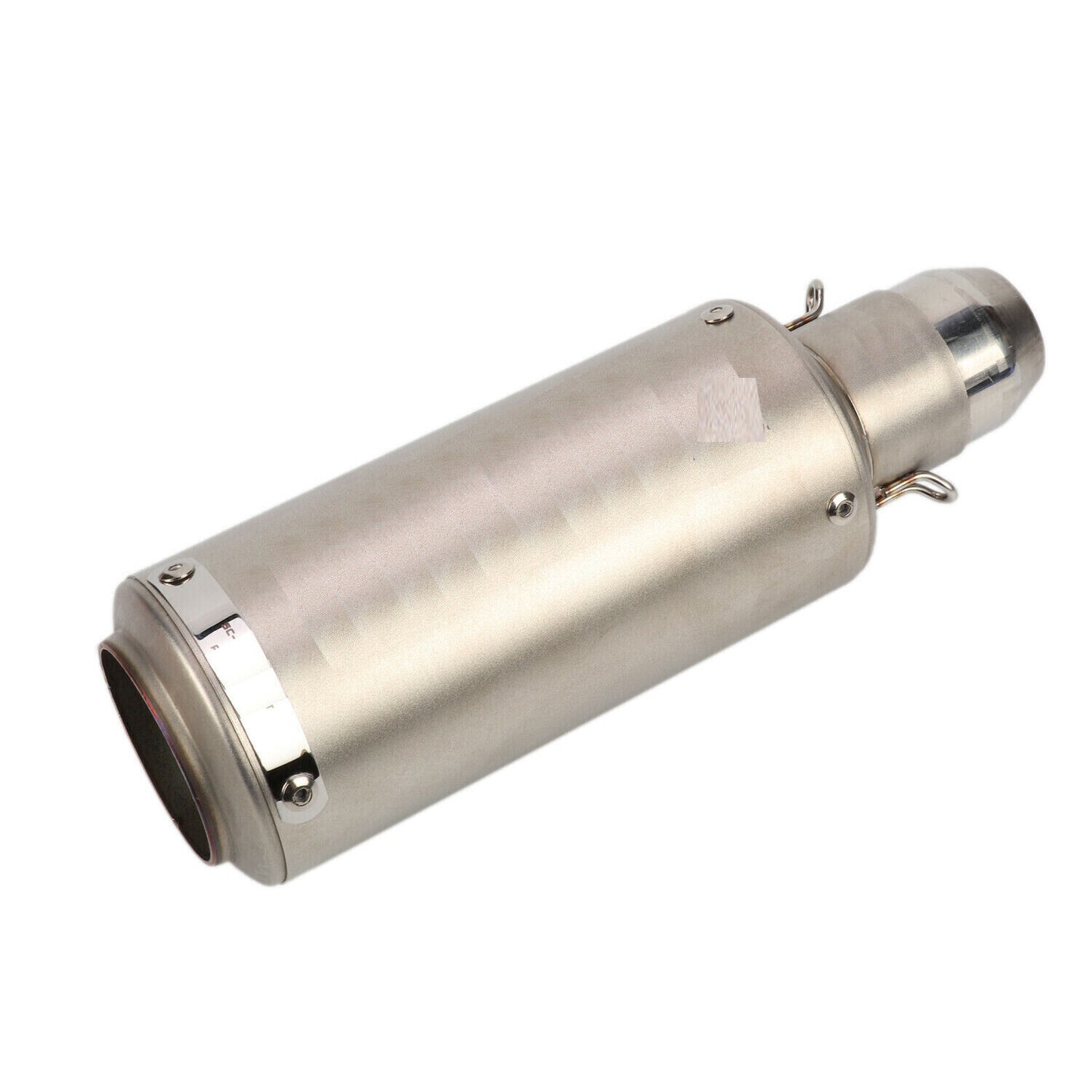 Titanium Stainless Steel 51mm Universal Motorcycle Exhaust Pipe Muffler Racer
