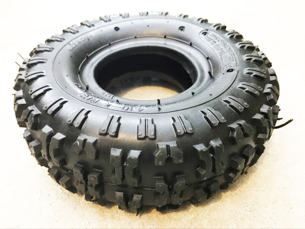 2X 4.10/3.50 - 4'' inch Tyre Tire Tube Ride On Lawn Mower Scooter Buggy Trolley
