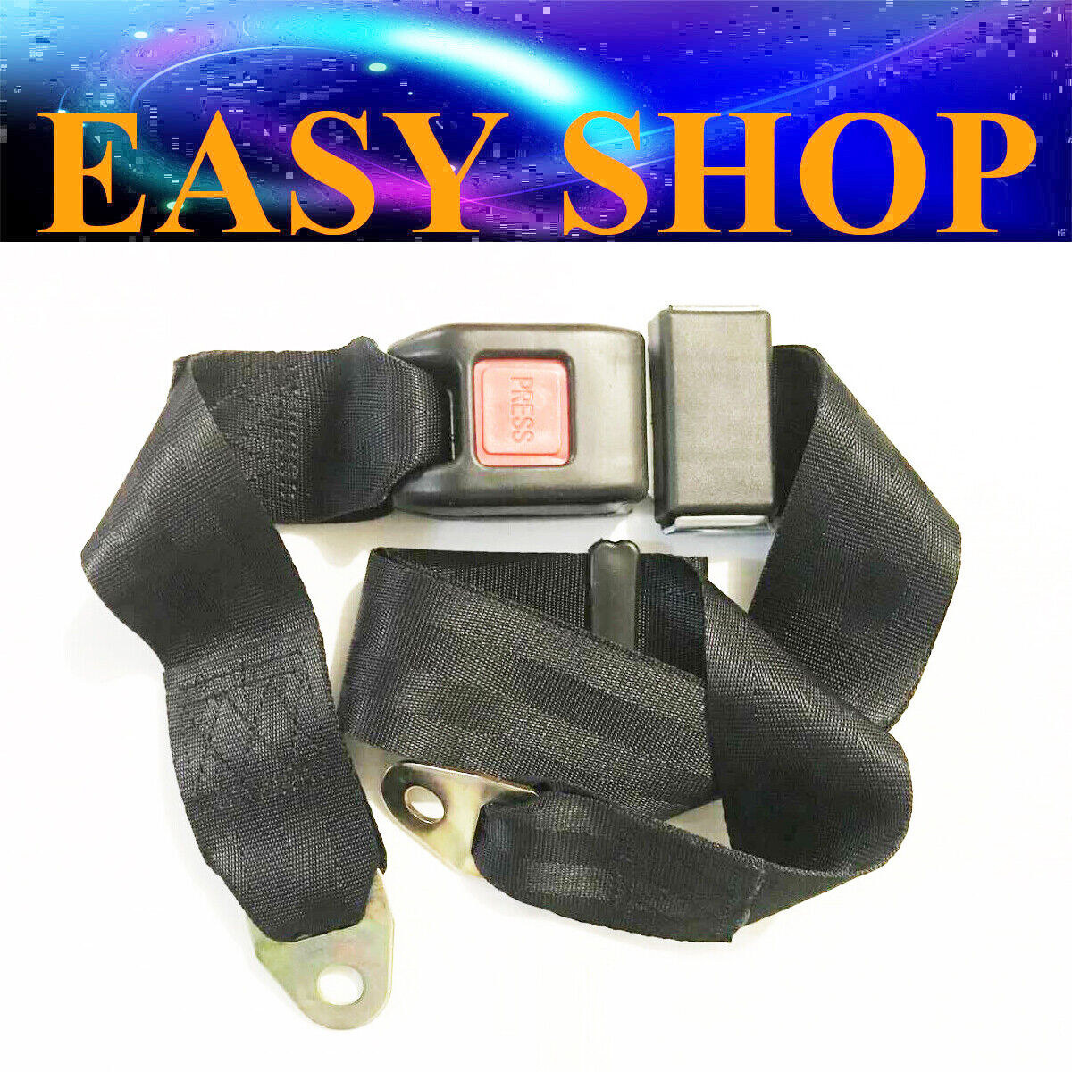 2 Point Single Double Seat Safety Belt Harness Gokart UTV Buggy Quad ATV Bike