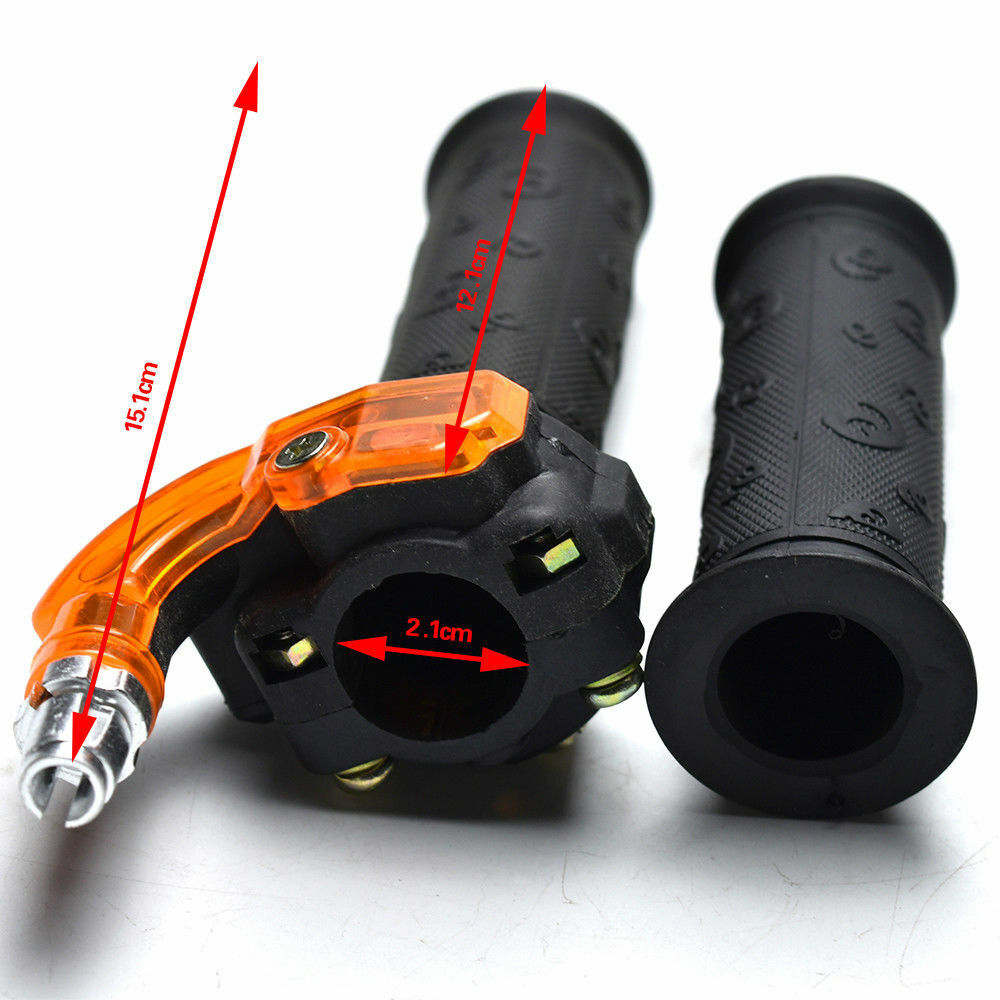 Twist Throttle Accelerator Grip + Cable 49cc Kids Mini Monkey Quad Dirt Bike ATV