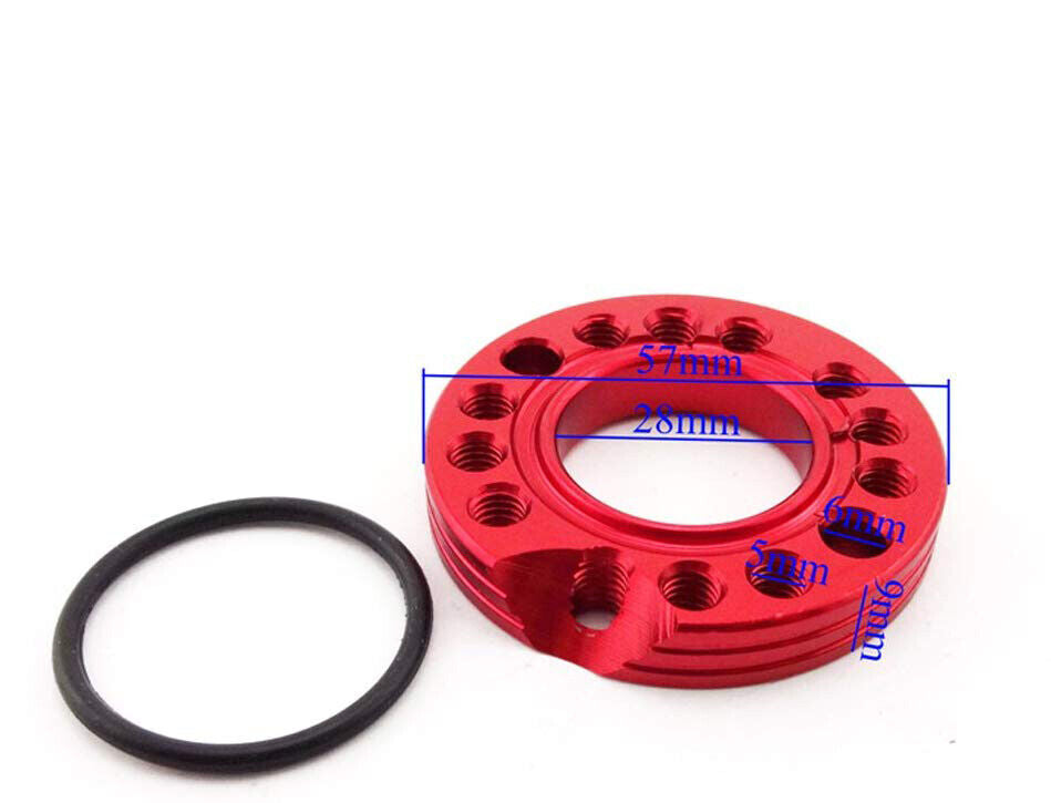 28mm 27mm CARBY INTAKE MANIFOLD ADAPTER SPINNER HONDA XR50 CRF50 KAWASAKI KLX110