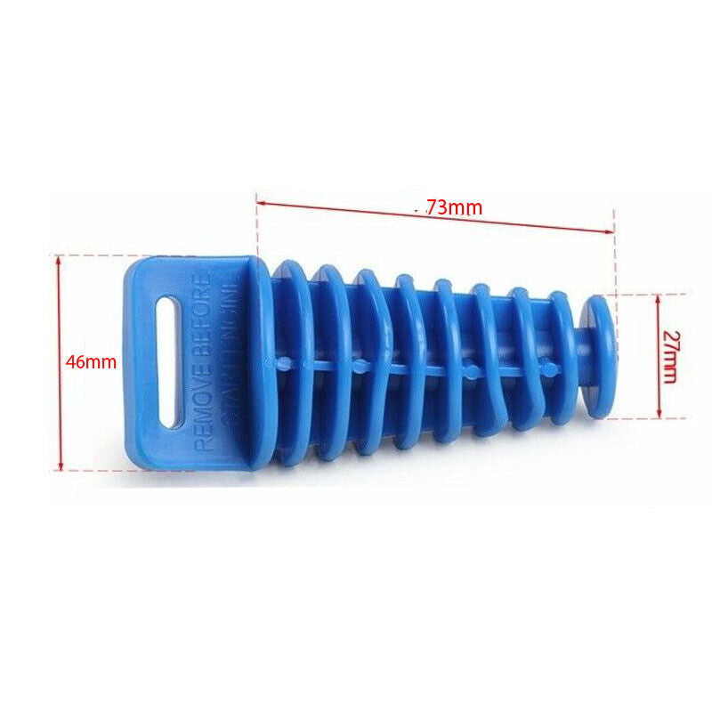 Motorcycle atv quad mx exhaust pipe muffler wash Waterproof plug bung cleaner