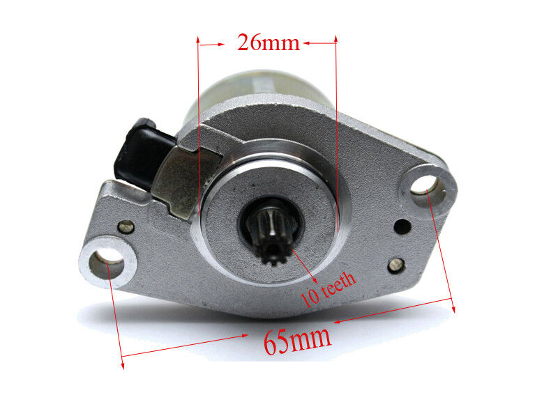 10T STARTER MOTOR For Yamaha Minarelli YW50 CG50 JOG50 BWS50 1E40QMB Moped BIKE
