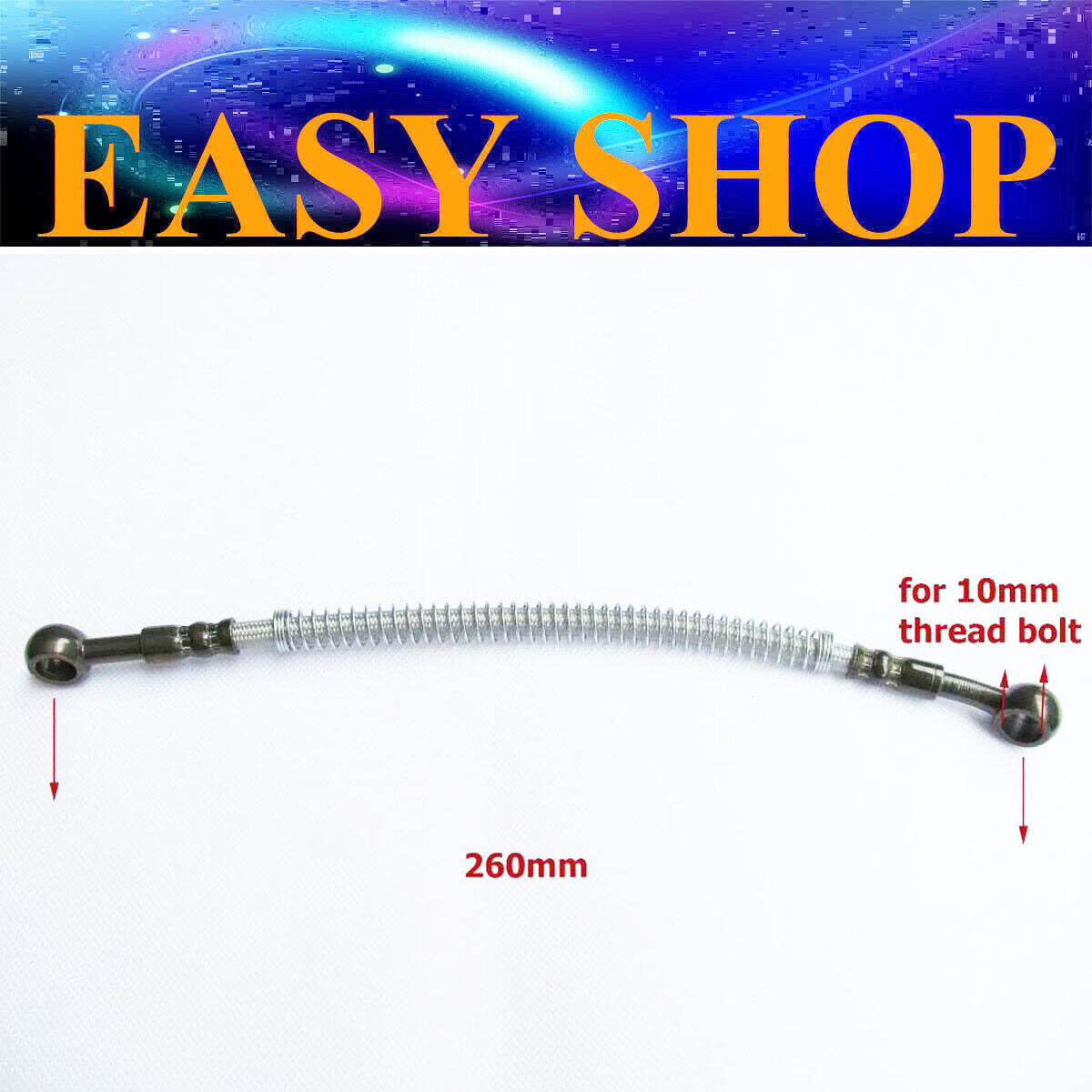260mm Master Cylinder Rear Brake Oil Cooler Line Hose Thumpstar Trail Dune Bike