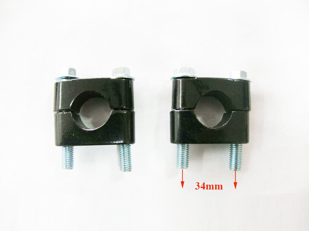 Handle Bar Clamp Risers Bracket Mount 50cc 90cc 110cc 125cc Quad ATV Buggy Bike