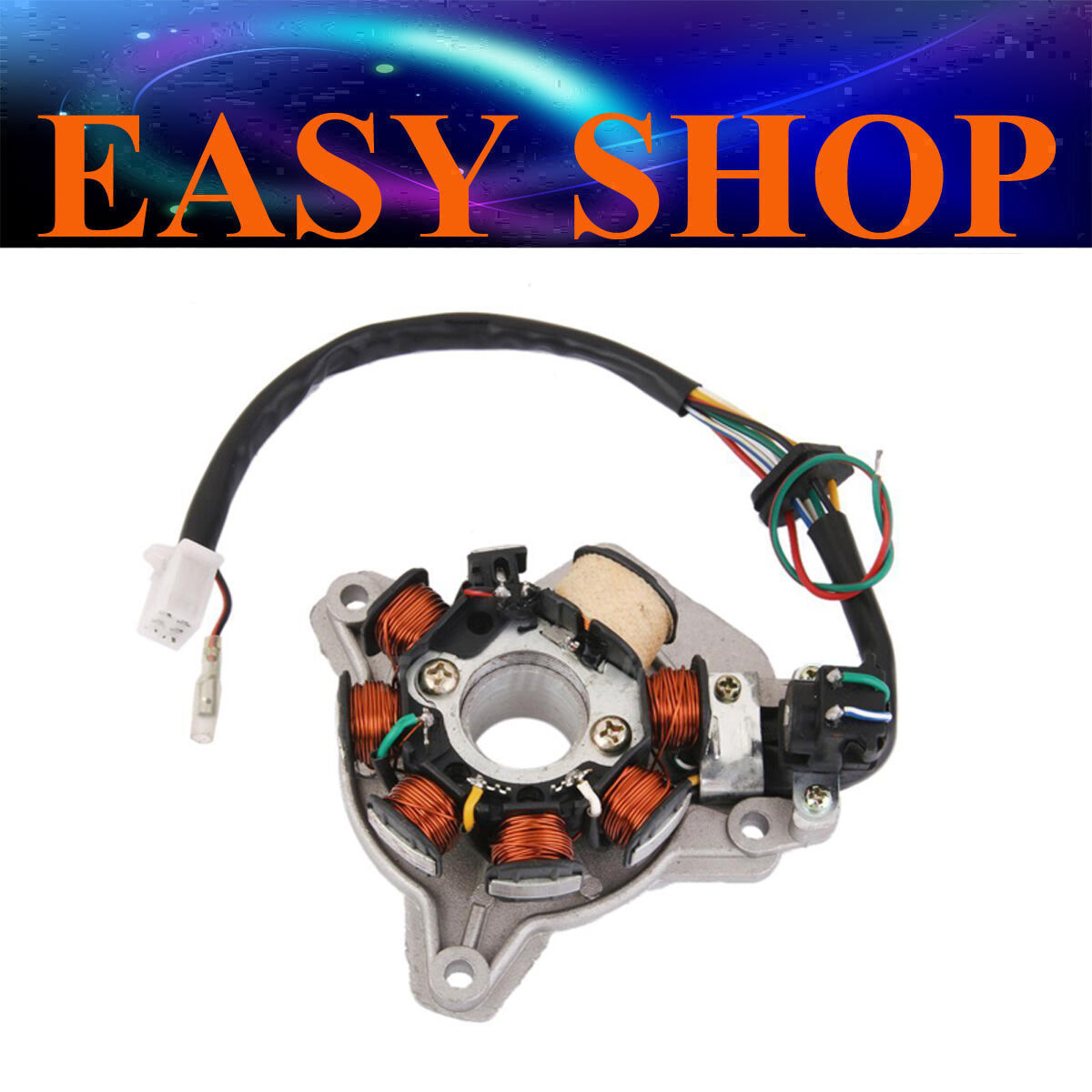 7 1/2 coil Magneto Stator Rotor Flywheel CG125cc 150cc TDR Foxico Motowork Ducar