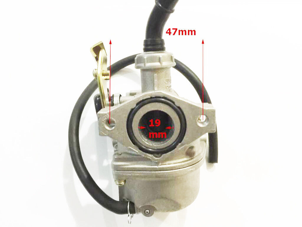 PZ19mm Cable Choke Carby Carb Air Filter 50cc 70cc 90cc 110cc Quad ATV Dune Bike