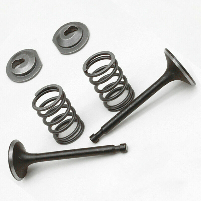 Intake Exhaust Valve Spring Collet Kit For Honda GX160 GX200 5.5HP 6.5HP Engine