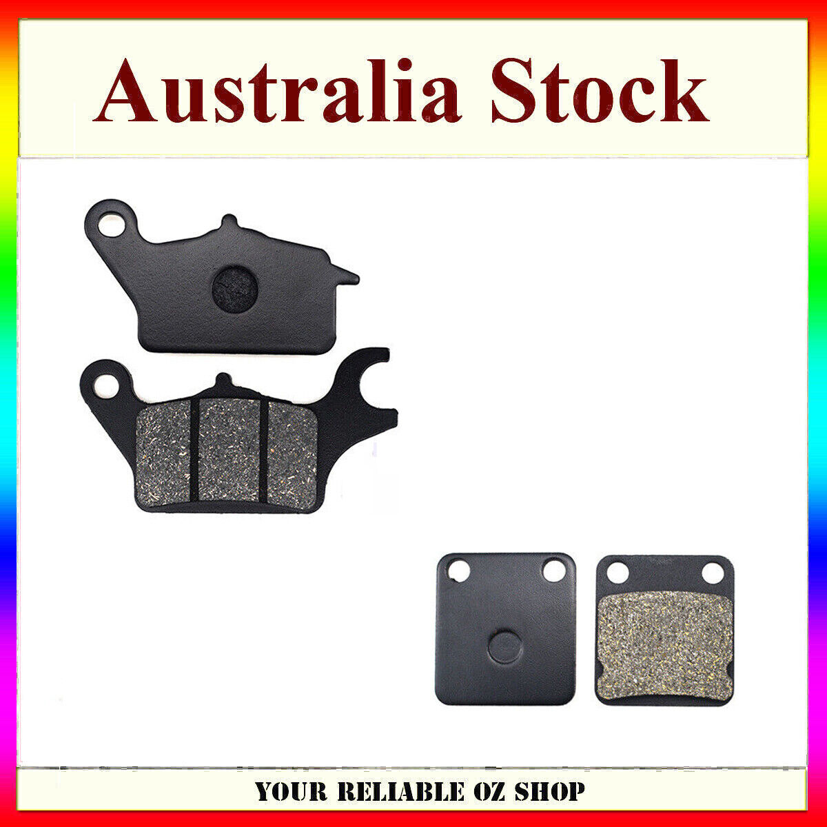 Front + Rear Brake Pads For Kawasaki Ninja 125 ABS 2019-2020