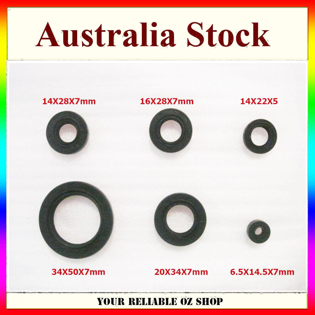 Oil Seals Gear Kick Start Magneto 250cc 200cc Dirt Pit Pro Atv Quad Bike Buggy