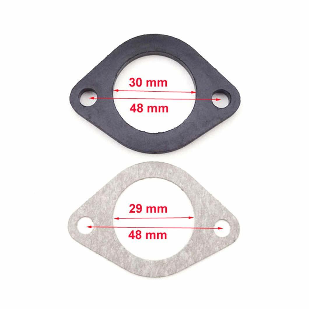PZ30mm 48mm Intake Carburetor Manifold Gasket 150cc 200cc 250cc DIRT PITPRO Bike