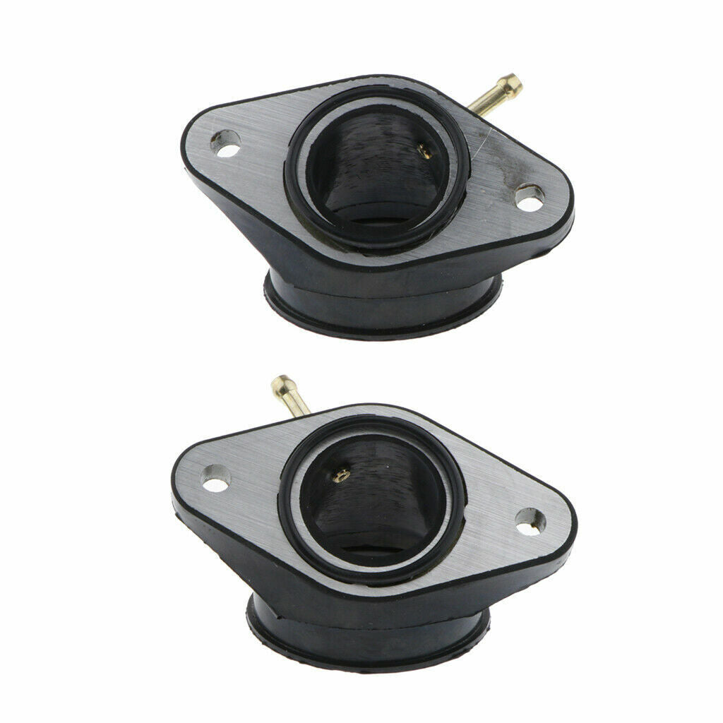 2x Carburetor Carby Intake Manifold Boots For VIRAGO Yamaha XV400 XV500 XV535