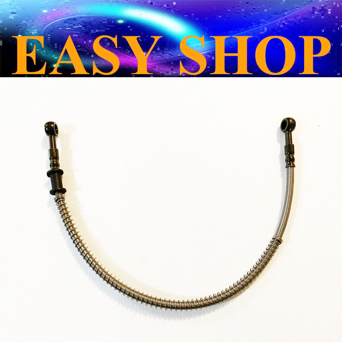0.5M Braided Master Cylinder Brake Line Hose Pipe Yamaha Suzuki Honda Kawasaki