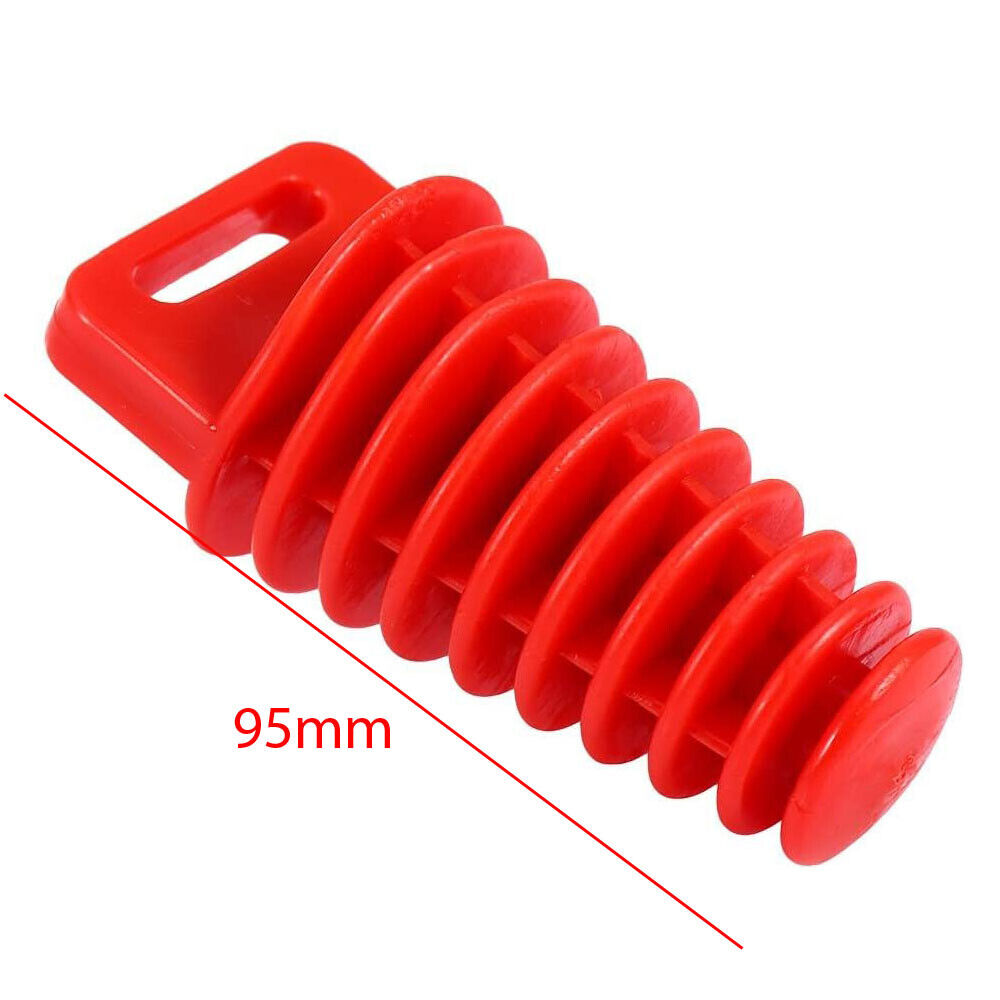 Motorcycle atv quad mx exhaust pipe muffler wash Waterproof plug bung cleaner