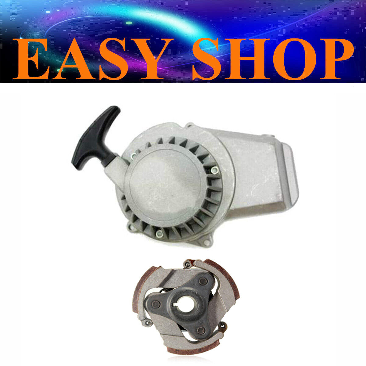 Centrifugal Clutch Pull Start Starter 43cc 47cc 49cc Chopper Scooter Rocket Bike