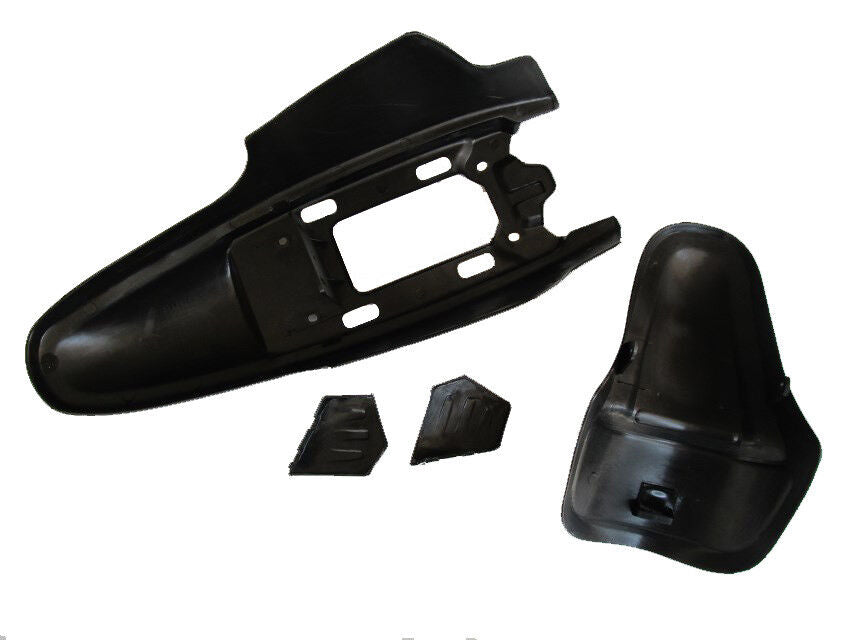 BLACK Plastic Cover Fender Fairing Seat Fuel Tank For Yamaha Peewee PW50 PY50