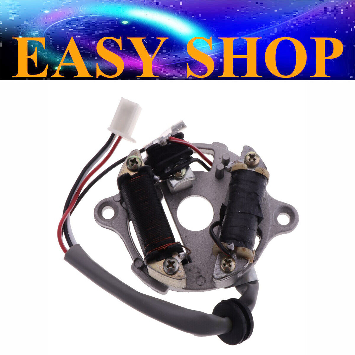 STATOR MAGNETO ROTOR FLYWHEEL COIL FOR YAMAHA PW50 PY50 PEEWEE 50CC PIT BIKE