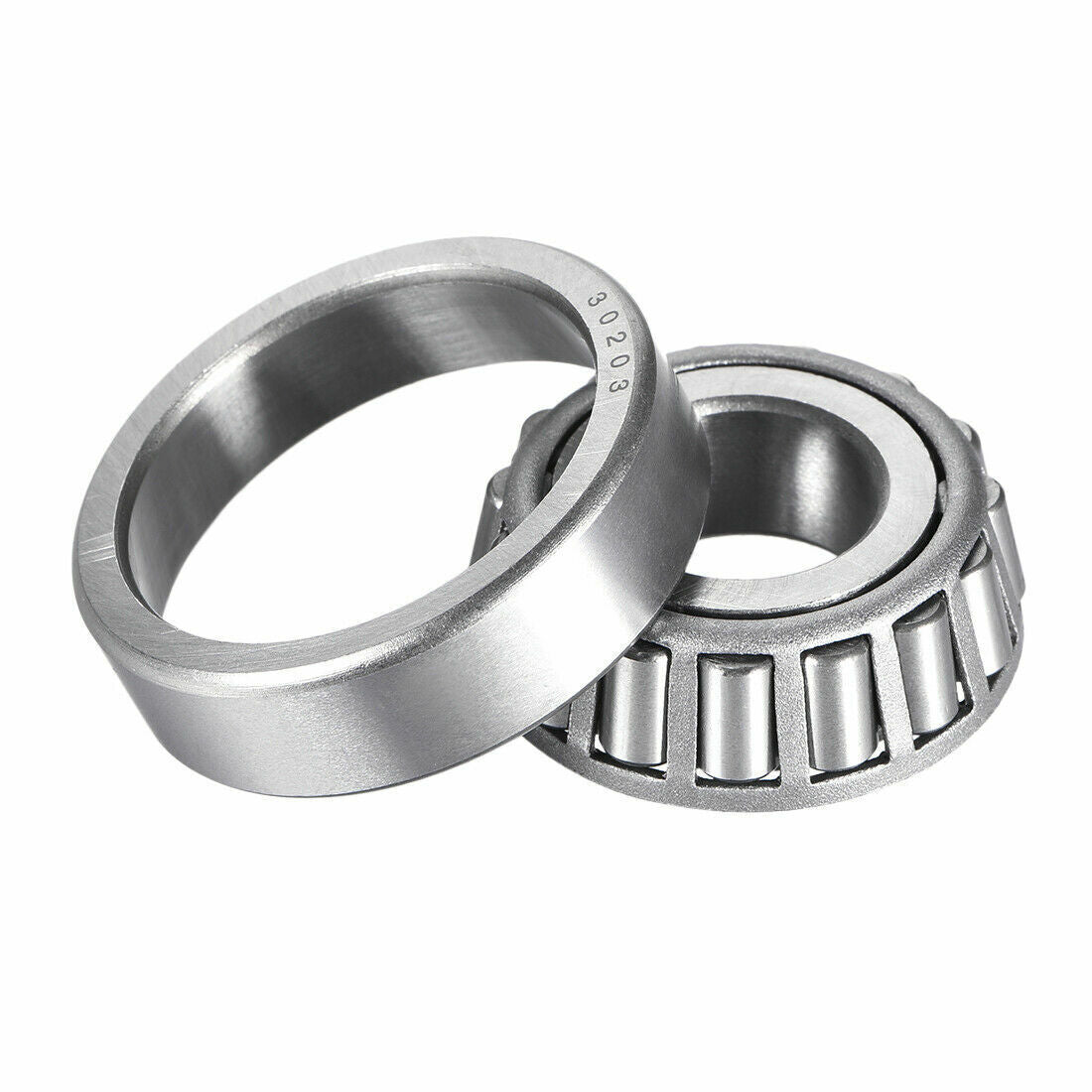 30203 Tapered Roller Bearing Cone Cup Set, 17mm Bore 40mm OD 12mm Thickness