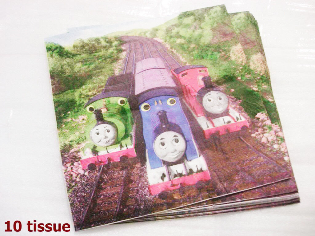 Boys Girl Baby Shower Thomas Train Birthday Party Supply Disposal Cup Plate Card