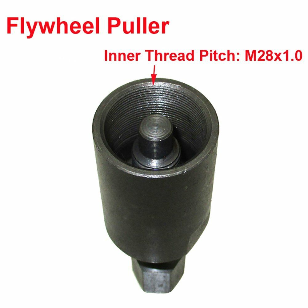14mm 28mm M28 x 1.0 Right Hand Flywheel Magneto Rotor Puller Remove Tool WY125