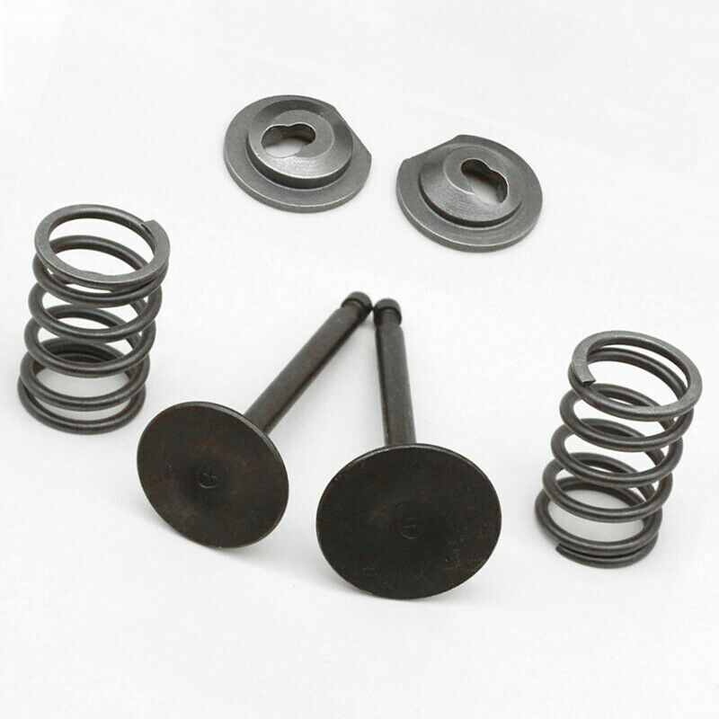 Intake Exhaust Valve Spring Collet Kit For Honda GX160 GX200 5.5HP 6.5HP Engine