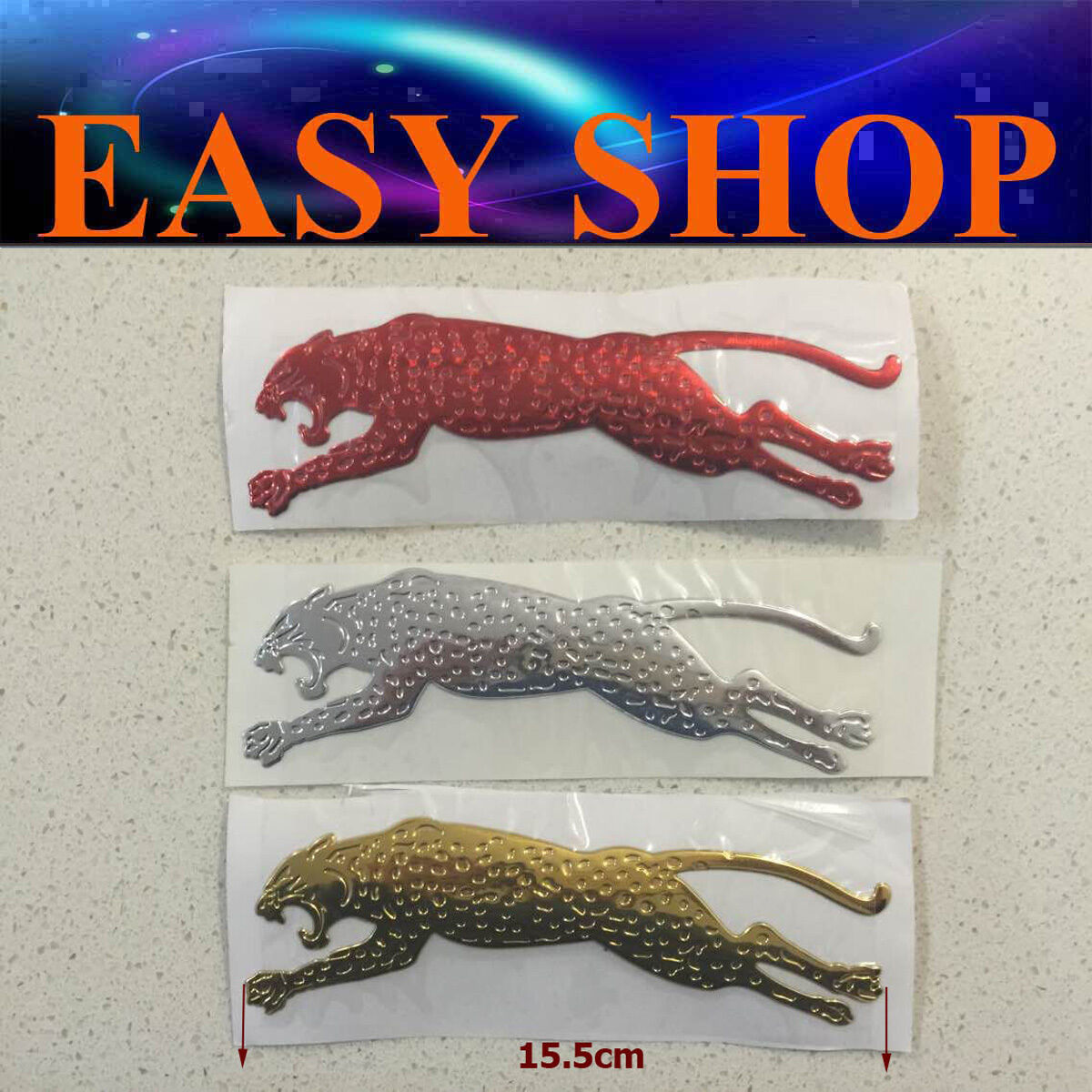 Funny Leopard Sticker Decal Car Bike Wall Fridge Caravan Motorcycle ATV Quad Ute