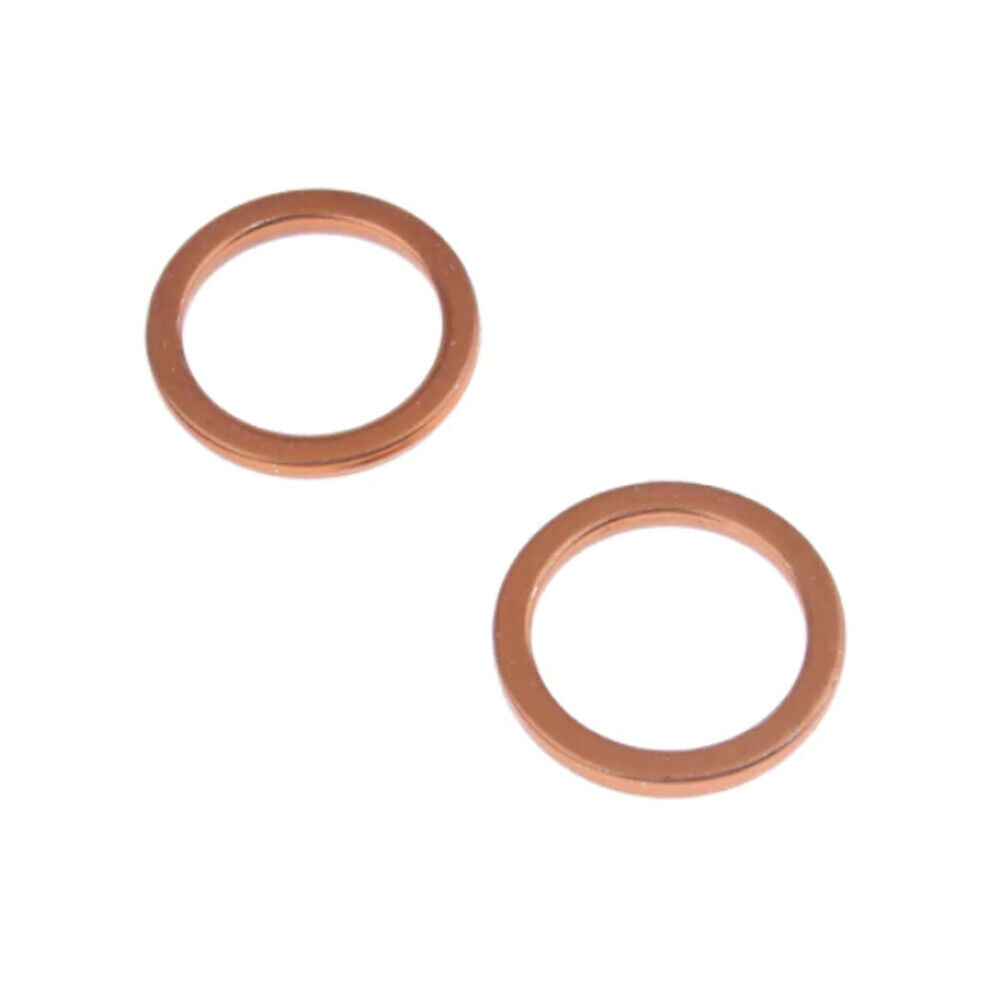 2X 40mm 30mm Exhaust Pipe Muffler Gasket Seal O-Ring Honda CG125 GY6 125cc 150cc