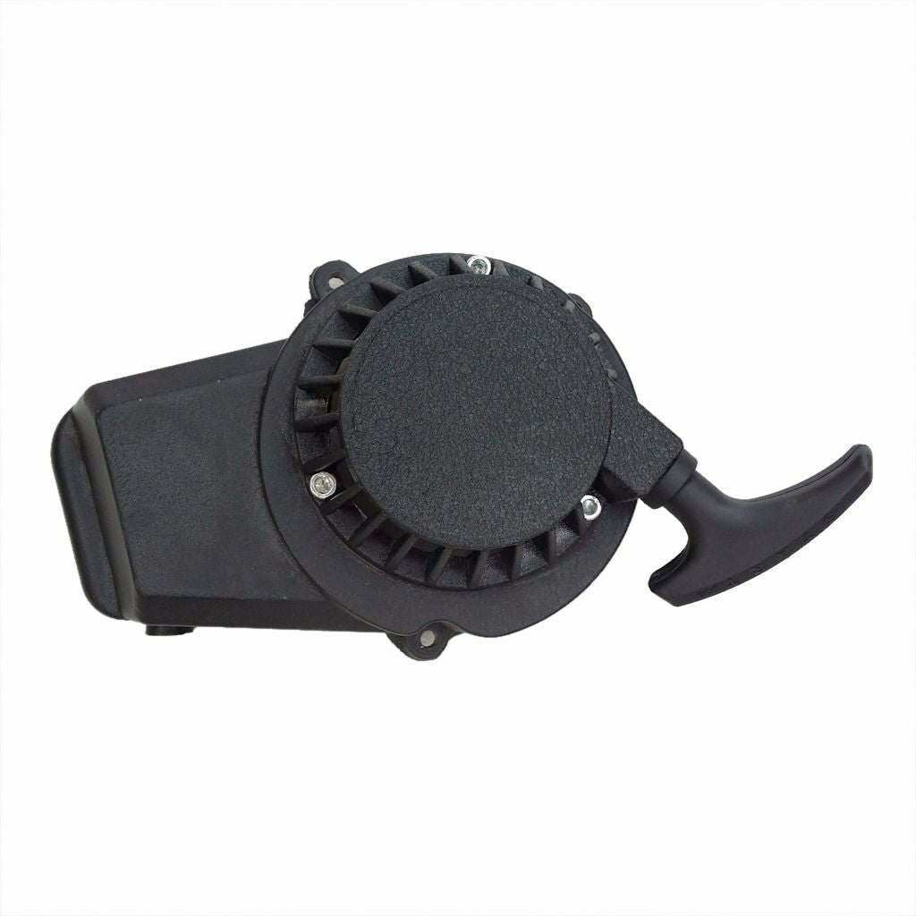Black Recoil Pull Start Starter 2 Stroke 47cc 49cc 50cc Pocket Bike Gas Scooter