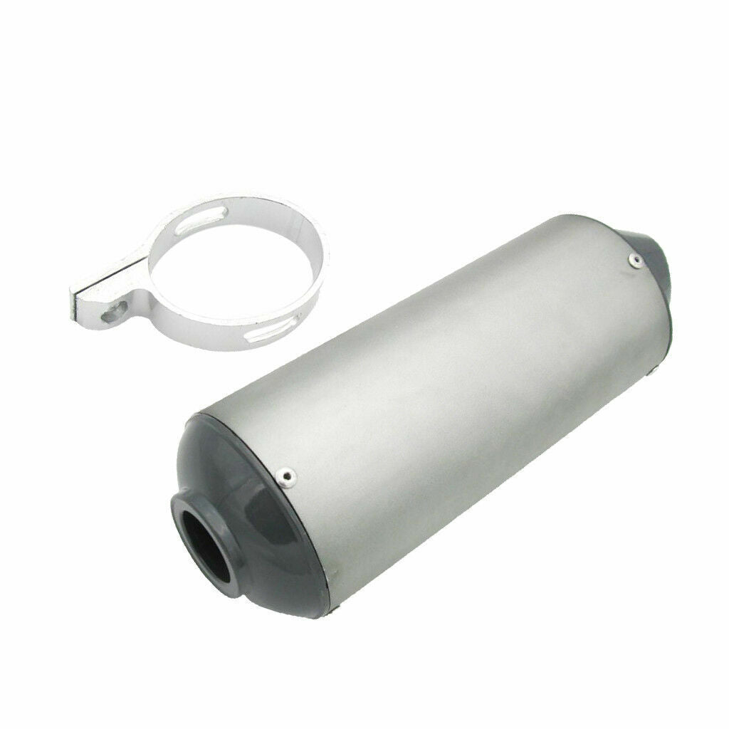 BLACK EXHAUST MUFFLER CRF 50 70 BBR KLX DHZ 50 90 110 125 CC DIRT PIT BIKE 28MM