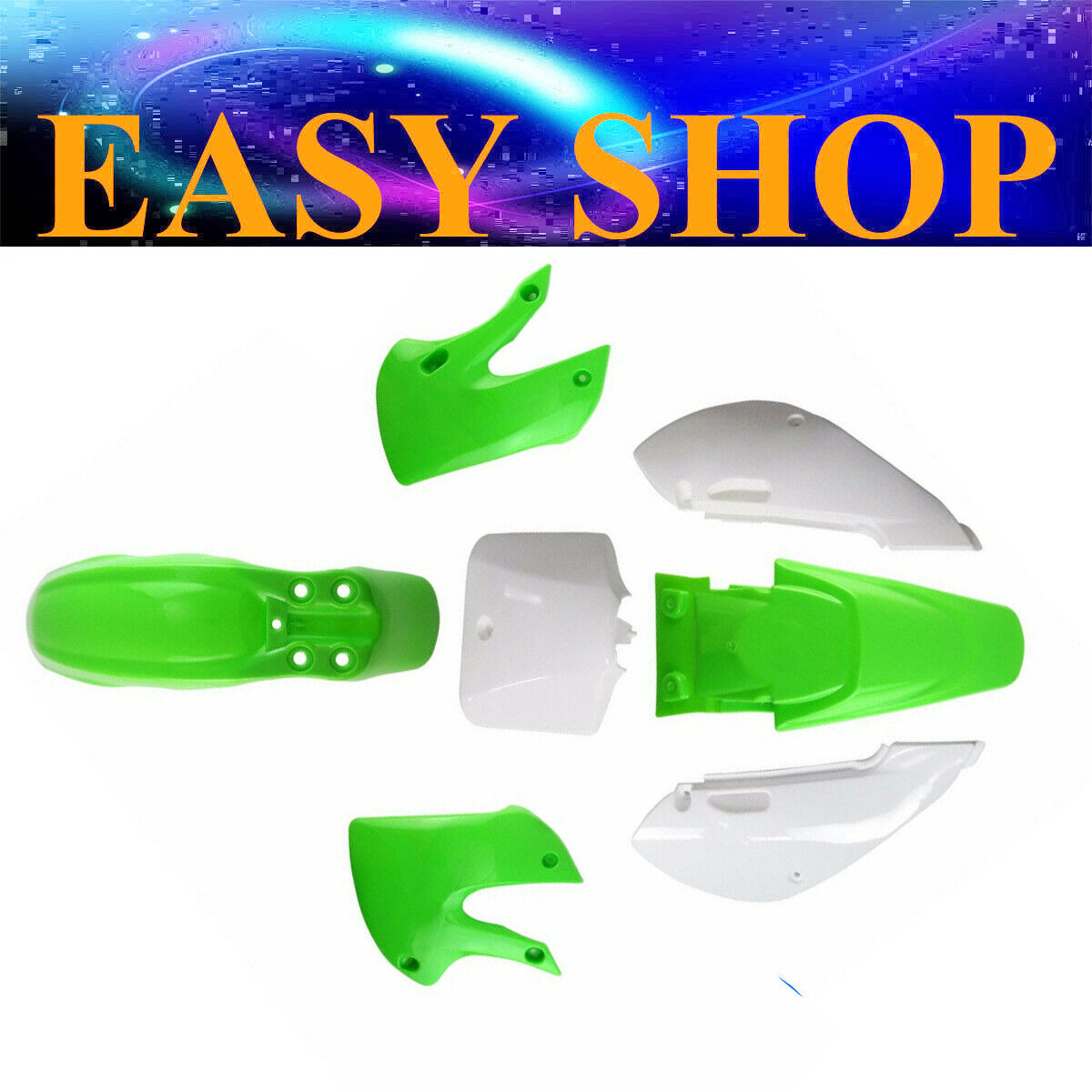 Green Plastic Fairing Fender Suzuki DRZ110 RM66 125cc 150cc Dirt PIt Pro Bike