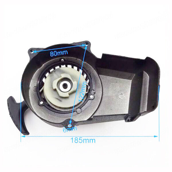 Black Recoil Easy Pull Start Starter 47cc 49cc Minimoto Thumpstar Orion TDR DHZ