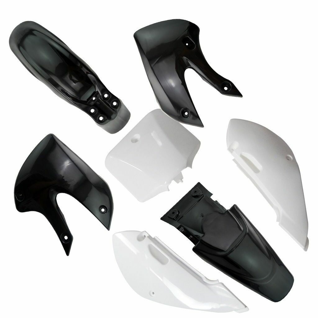 Black Plastic Fairing Fender For Kawasaki KLX 110 KX65 125cc 150cc Dirt PIt Bike