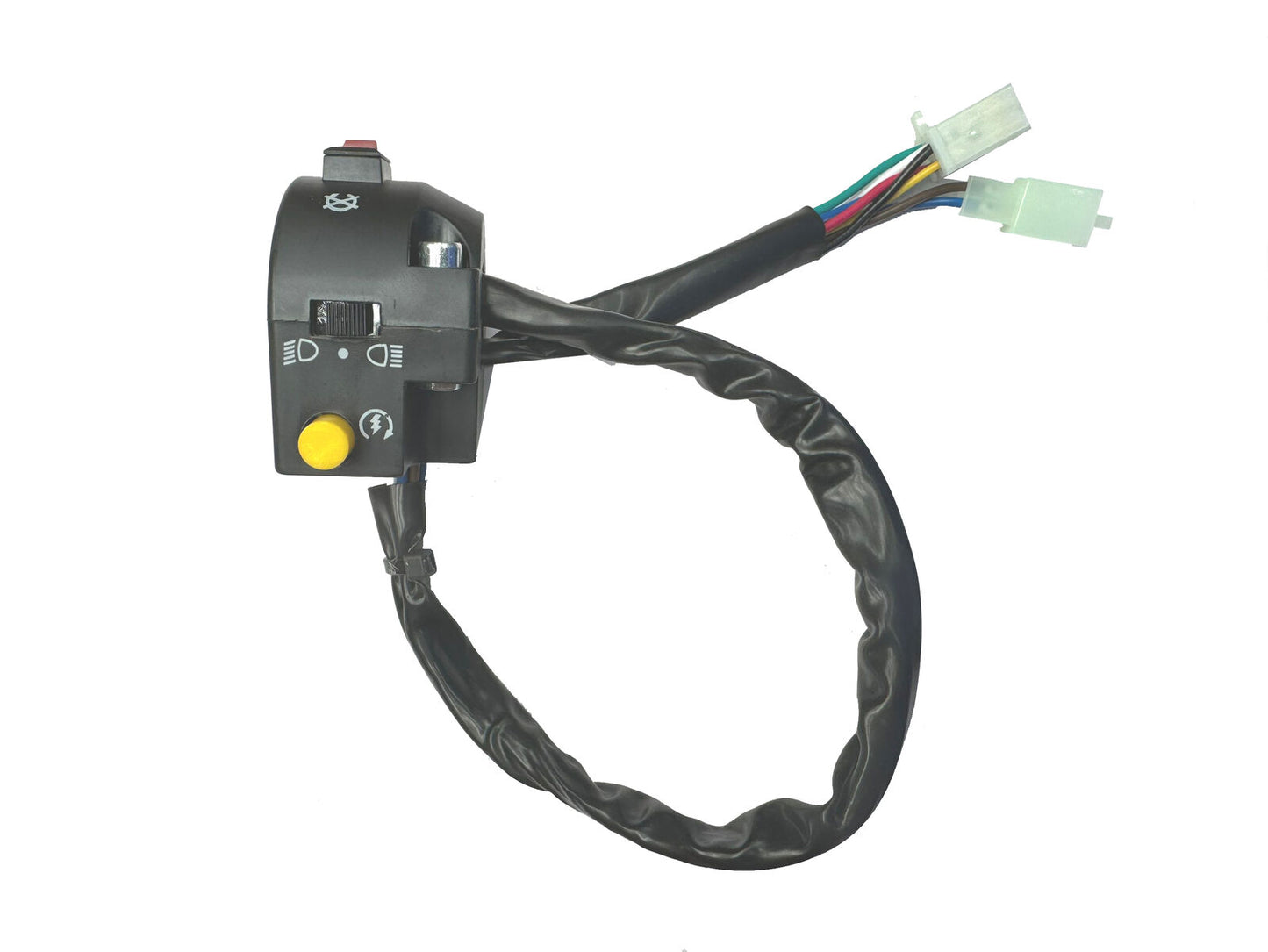 8 WIRE START KILL LIGHT SWITCH THROTTLE HOUSING 50cc 110cc Gokart ATV QUAD BIKE